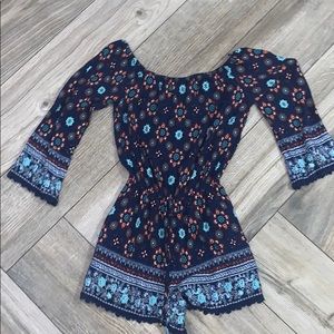 Blue Romper